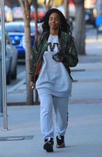 KELLY ROWLAND Out and About in Los Angeles 01/01/2019