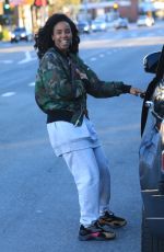 KELLY ROWLAND Out and About in Los Angeles 01/01/2019