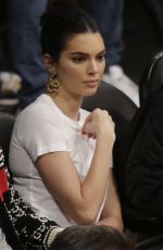 KENDALL JENNER at 76ers vs LA Lakers Game in Los Angeles 01/29/2019