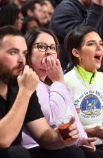 KENDALL JENNER at 76ers vs Thunder Game in Philadelphia 01/19/2019