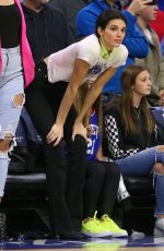 KENDALL JENNER at 76ers vs Thunder Game in Philadelphia 01/19/2019