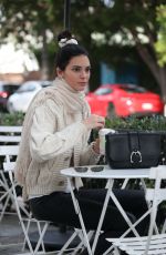 KENDALL JENNER Out for Coffee in Los Angeles 12/23/2018