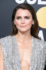 KERI RUSSELL at 2019 Golden Globe Awards in Beverly Hills 01/06/2019