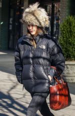 KERI RUSSELL Out and About in New york 01/22/2019