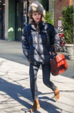 KERI RUSSELL Out and About in New york 01/22/2019