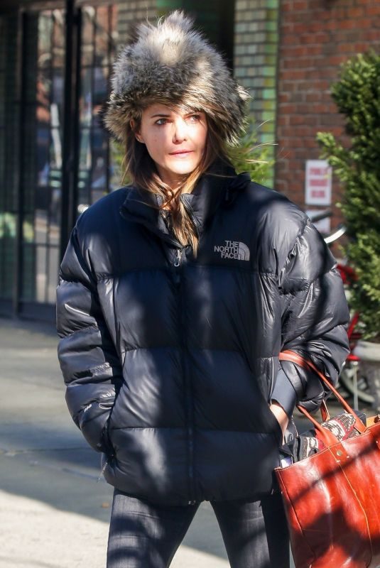 KERI RUSSELL Out and About in New york 01/22/2019
