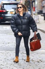 KERI RUSSELL Out Shopping in New York 01/10/2019