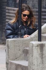 KERI RUSSELL Out Shopping in New York 01/10/2019