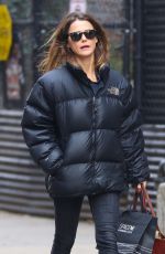 KERI RUSSELL Out Shopping in New York 01/10/2019