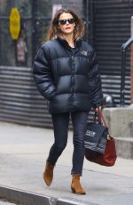 KERI RUSSELL Out Shopping in New York 01/10/2019