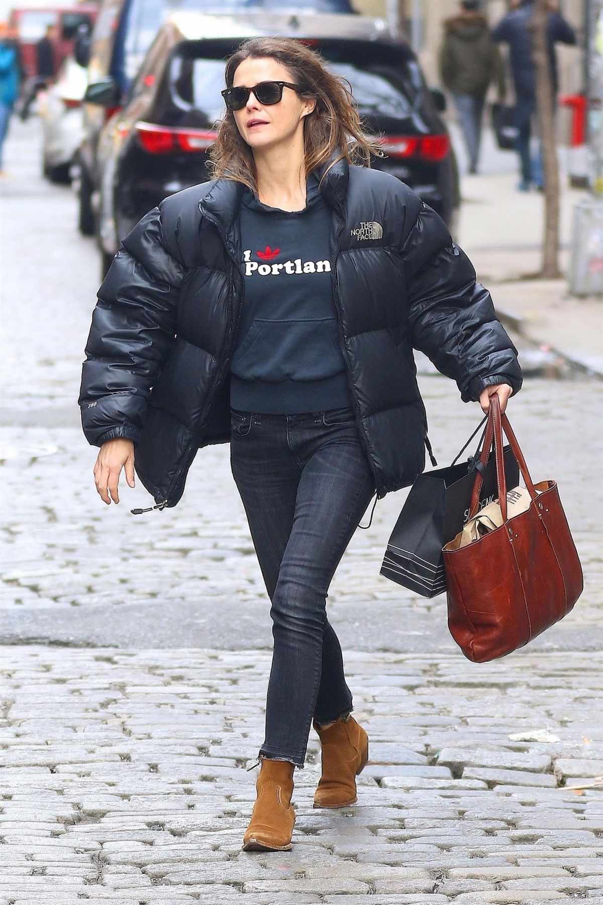 KERI RUSSELL Out Shopping in New York 01/10/2019 – HawtCelebs