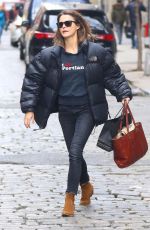 KERI RUSSELL Out Shopping in New York 01/10/2019