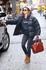 KERI RUSSELL Out Shopping in New York 01/10/2019
