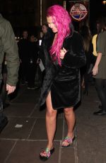 KERRY KATONA at Opium Nightclub on the Set of Celebs go Dating in London 01/14/2019