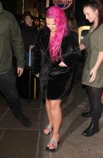 KERRY KATONA at Opium Nightclub on the Set of Celebs go Dating in London 01/14/2019