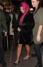 KERRY KATONA at Opium Nightclub on the Set of Celebs go Dating in London 01/14/2019