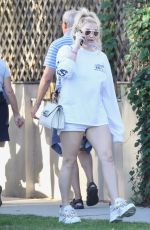 KESHA in Shorts Out in Venice Beach 01/27/2019