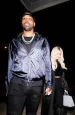KHLOE KARDASHIAN and Tristan Thompson at Craig