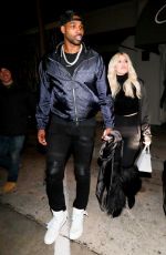 KHLOE KARDASHIAN and Tristan Thompson at Craig