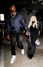 KHLOE KARDASHIAN and Tristan Thompson at Craig