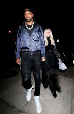 KHLOE KARDASHIAN and Tristan Thompson at Craig