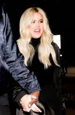 KHLOE KARDASHIAN and Tristan Thompson at Craig
