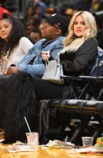 KHLOE KARDASHIAN at Cavaliers vs LA Lakers Game in Los Angeles 01/13/2019