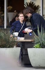 KIERNAN SHIPKA at Erewhon Market in Los Angeles 01/13/2019