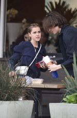 KIERNAN SHIPKA at Erewhon Market in Los Angeles 01/13/2019