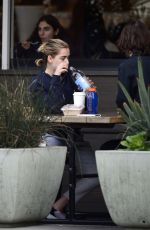 KIERNAN SHIPKA at Erewhon Market in Los Angeles 01/13/2019
