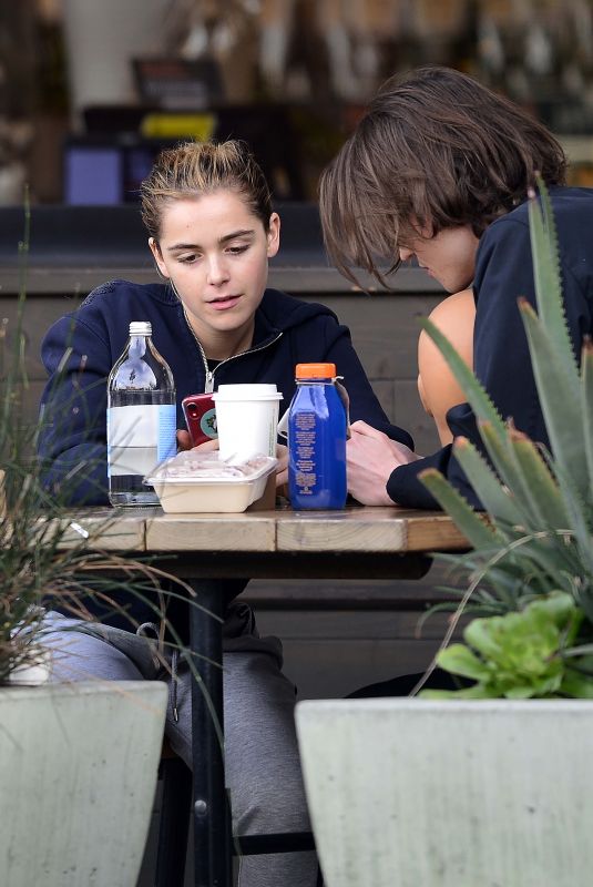 KIERNAN SHIPKA at Erewhon Market in Los Angeles 01/13/2019
