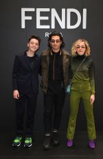 KIERNAN SHIPKA at Fendi Fashion Show in Milan 01/14/2019