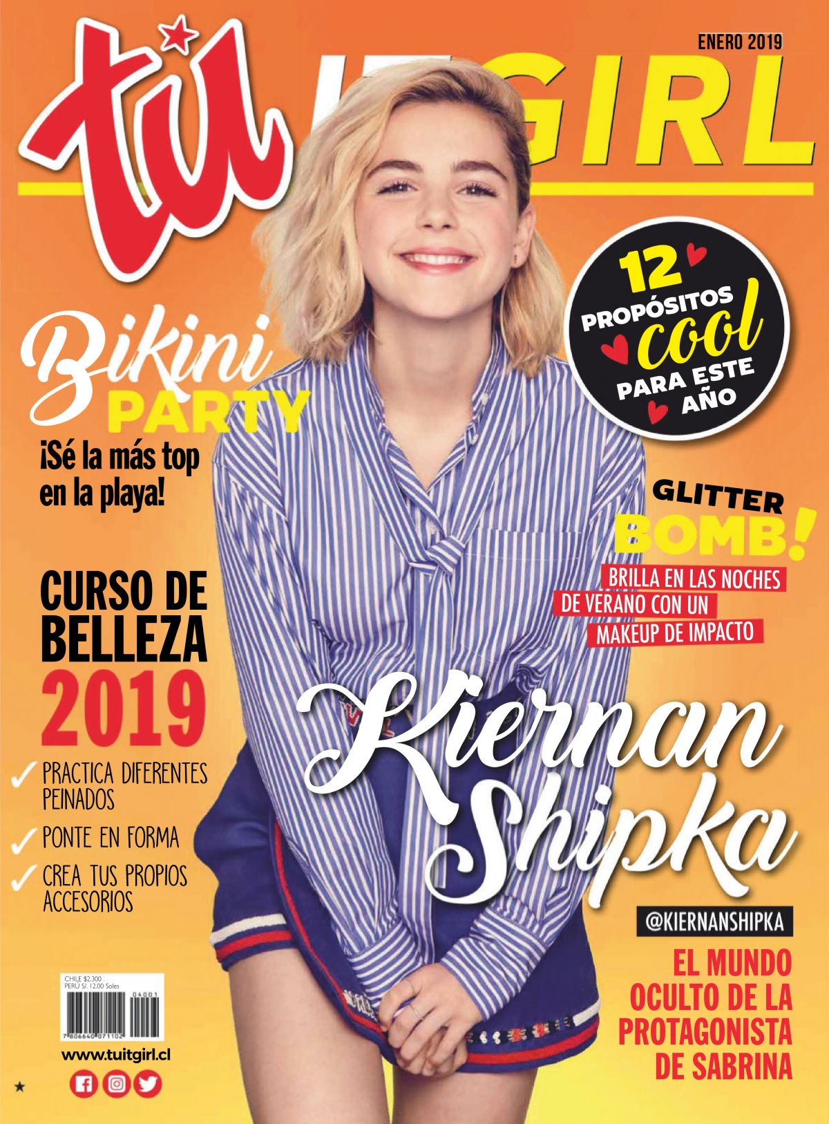 Kiernan Shipka Tu It Girl Magazine Chile January 19 Hawtcelebs