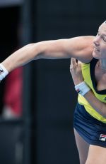 KIKI BERTENS at 2019 Sydney International Tennis Press Conference 01/10/2019