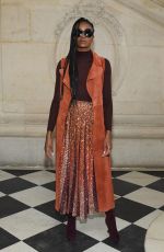 KIKI LAYNE at Christian Dior Show at Paris Fashion Week 01/21/2019