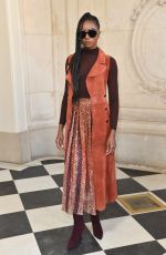 KIKI LAYNE at Christian Dior Show at Paris Fashion Week 01/21/2019