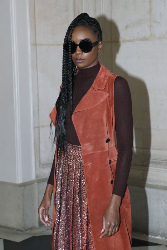 KIKI LAYNE at Christian Dior Show at Paris Fashion Week 01/21/2019