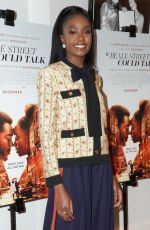 KIKI LAYNE at If Beale Street Could Talk Special Screening in Los Angeles 01/08/2019