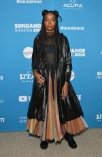 KIKI LAYNE at Native Son Premiere at Sundance Film Festival 01/25/2019