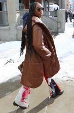 KIKI LAYNE Out and About in Park City 01/25/2019