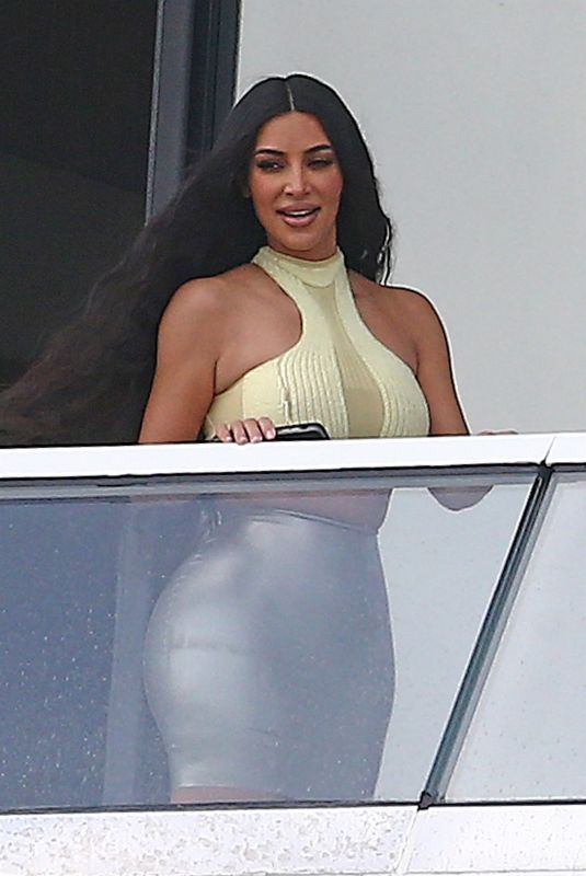 KIM KARDASHIAN at Faena House in Miami 01/04/2019