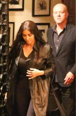 KIM KARDASHIAN Night Out in Studio City 01/24/2019