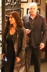 KIM KARDASHIAN Night Out in Studio City 01/24/2019