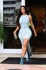 KIM KARDASHIAN Out and About in Miami 01/05/2019