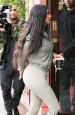 KIM KARDASHIAN Out and About in Sherman Oaks 01/07/2019