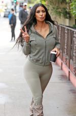 KIM KARDASHIAN Out and About in Sherman Oaks 01/07/2019