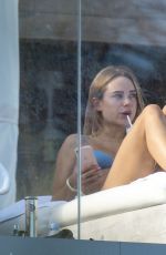 KIMBERLEY GARNER in Bikini at a Pool in Miami 01/01/2019