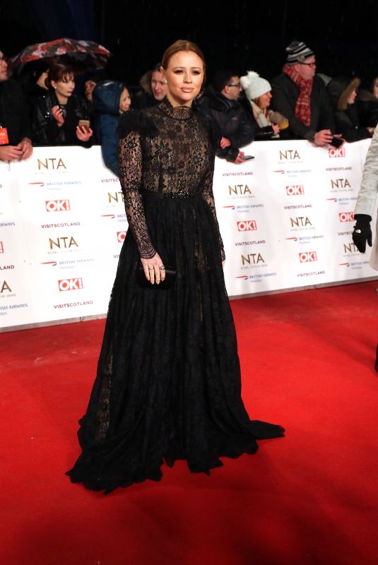 KIMBERLEY WALSH at 2019 National Television Awards in London 01/22/2019