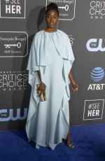 KIRBY HOWELL-BAPTISTE at 2019 Critics’ Choice Awards in Santa Monica 01/13/2019