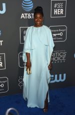 KIRBY HOWELL-BAPTISTE at 2019 Critics’ Choice Awards in Santa Monica 01/13/2019